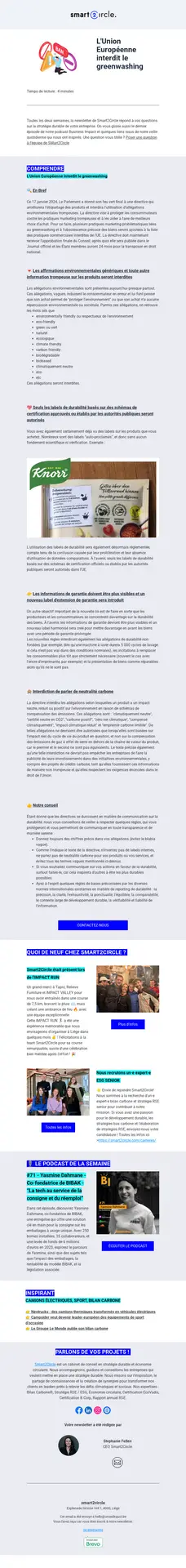 newsletter B2B