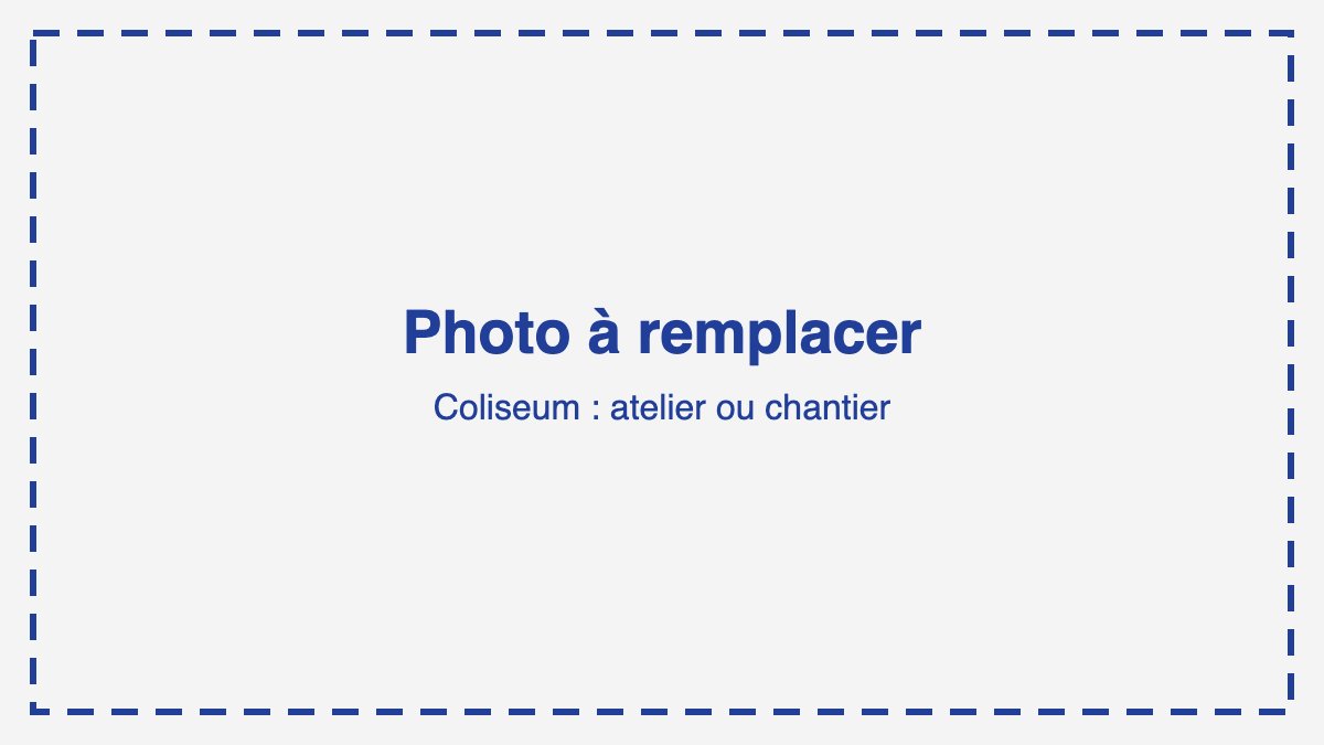 Coliseum, réemploi de matériaux de construction