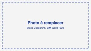 Stand Cooperlink au BIM World Paris